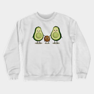 Cute avocado Family Crewneck Sweatshirt